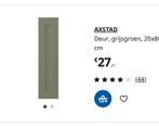 Ikea axstad deur grijsgroen 20x80 cm gloed nieuw, Huis en Inrichting, Keuken | Keukenelementen, Minder dan 50 cm, Nieuw, Ophalen of Verzenden