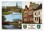 Groeten uit Franeker - gebouwen kerk brug, Ophalen of Verzenden, 1960 tot 1980, Gelopen, Stad of Dorp