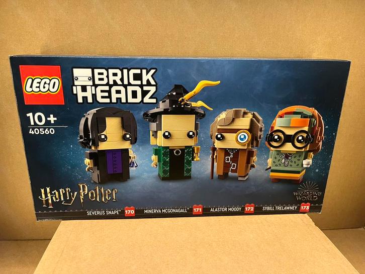 Lego HP Brickheadz 40560, Severus, Minerva, Alastor en Sybil, Kinderen en Baby's, Speelgoed | Duplo en Lego, Nieuw, Lego, Complete set