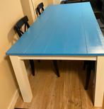 Mooie houten tafel., 200 cm of meer, 50 tot 100 cm, Gebruikt, Rechthoekig