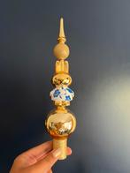 Vondels piek Nijntje Delftsblauw witte jurk met goud, Diversen, Kerst, Ophalen of Verzenden, Zo goed als nieuw