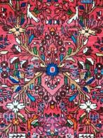 Handgeknoopt Perzisch wol tapijt loper Sarough red 76x200cm, Huis en Inrichting, Stoffering | Tapijten en Kleden, 200 cm of meer