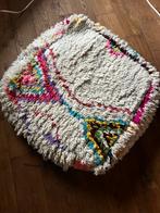 Toffe Ibiza stijl poef 80x80 cm, Ophalen, Zo goed als nieuw