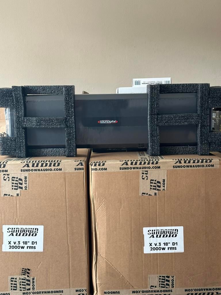 SounDigital 20000.1 EVOX nieuw, Auto diversen, Autospeakers, Verzenden, Nieuw