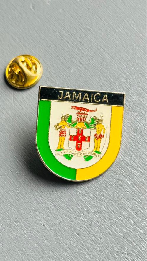 Jamaica pin, Verzamelen, Speldjes, Pins en Buttons, Zo goed als nieuw, Ophalen of Verzenden