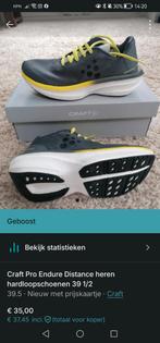 Craft Pro endure heren hardloopschoenen mt 39 5, Ophalen of Verzenden, Nieuw, Hardloopschoenen, Overige merken