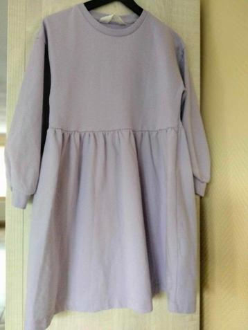 jurk lange mouwen lila H & M maat 122 - 128 beschikbaar voor biedingen