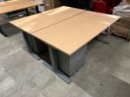 2x elektrisch verstelbaar zit sta bureau 160x80, Ophalen of Verzenden, Elektrisch, Gebruikt, Stabureau