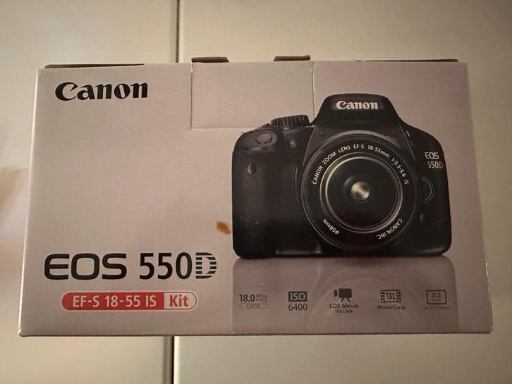 Canon EOS 550D - Spiegelreflexcamera, Audio, Tv en Foto, Fotocamera's Digitaal, Gebruikt, Spiegelreflex, Canon, Minder dan 4 keer