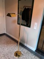 Mid Century Design Vloerlamp Jaren '60/'70 messing notaris, Ophalen of Verzenden, Zo goed als nieuw, Metaal, 100 tot 150 cm