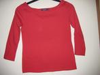Rood shirt, M, Hanes, met piraten-motief op de rug, Maat 38/40 (M), Ophalen of Verzenden, Zo goed als nieuw, Lange mouw
