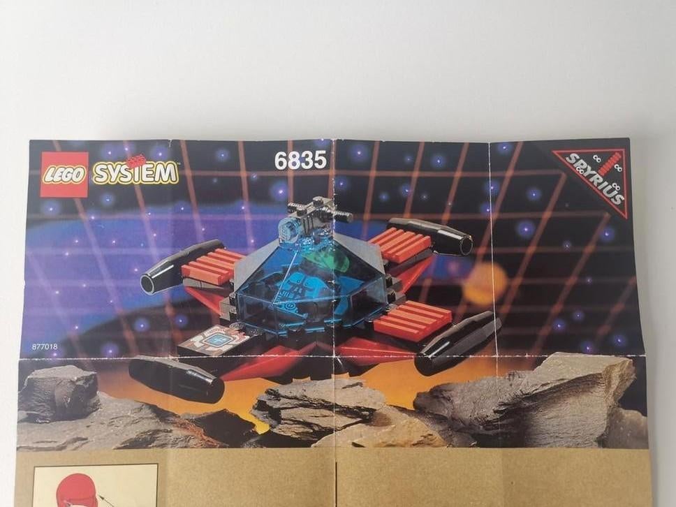 Vintage LEGO System 6835 - Spyrius, Ophalen of Verzenden, Gebruikt