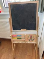Schoolbord met klokje en telraam, Diversen, Schoolborden, Ophalen, Mobiel, Gebruikt, Krijtbord