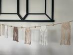 Macramé vlaggenlijn - Nieuw taupe/zand/roomwit, Ophalen of Verzenden, Nieuw