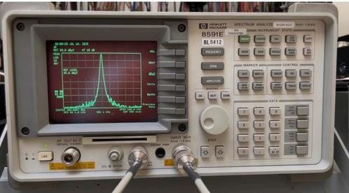 HP 8591E Spectrum Analyzer met Tracking Generator, Audio, Tv en Foto, Professionele Audio-, Tv- en Video-apparatuur, Gebruikt