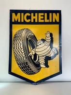 MICHELIN oud reclamebord 1941, Reclamebord, Gebruikt, Ophalen of Verzenden