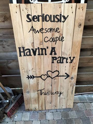 Compleet pakket bruiloft of feest beschikbaar voor biedingen