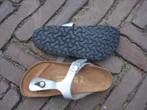 GRATIS VERZENDEN ZILVEREN GIZEH BIRKENSTOCKS MT 36, Slippers, Overige kleuren, Birkenstock 36, Verzenden