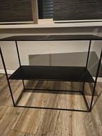 Zwarte Sidetable met 2 Niveaus, Ophalen