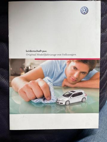 Volkswagen VW modelauto folder beschikbaar voor biedingen