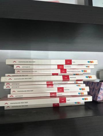 Examenbundels + samengevat vwo beschikbaar voor biedingen