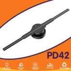 PD42 Upgrade - 3D Hologram Projector Fan Wifi Display, Ophalen of Verzenden, Nieuw, LED, HD (720)