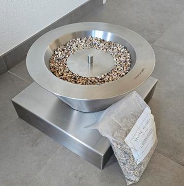 Sfeerhaard van Jan des Bouvrie 'Living Flames' beschikbaar voor biedingen