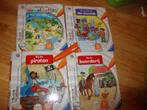 4 tiptoiboeken + pen, Boeken, Kinderboeken | Jeugd | onder 10 jaar, Ophalen of Verzenden, Gelezen, Fictie algemeen