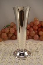 Vintage verzilverd Keltum vaasje met parelrand / nr.2, Ophalen of Verzenden