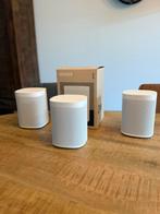 3x Sonos One SL | Wit | Uitstekende Staat!, Ophalen, Zo goed als nieuw, Sonos, 120 watt of meer