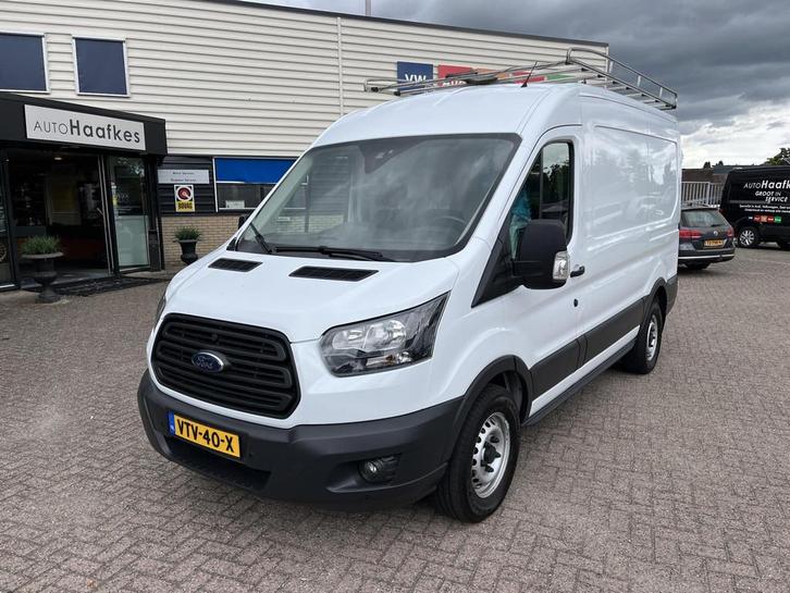 Ford Transit 350 2.0 TDCI L2H3 Trend L2H3, RVS imperiaal met, Auto's, Bestelauto's, Bedrijf, Te koop, ABS, Airconditioning, Alarm