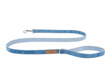 AmiPlay Prestige Hondenlijn Denim Blauw XL 2,5x140 cm KOOPJE beschikbaar voor biedingen