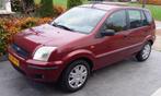 Ford Fusion 1.4 16V 2004 Rood, Origineel Nederlands, Te koop, 5 stoelen, 1066 kg