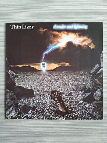 Thin Lizzy - Thunder And Ligthning Lp  beschikbaar voor biedingen