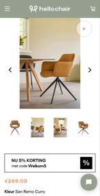 NIEUW: 4 eetkamerstoelen Hello Chair Factuur + Garantie, Zwart, Nieuw, Ophalen of Verzenden, Metaal