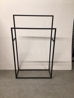 Modern Handdoekenrek Zwart Metaal, Minder dan 50 cm, Overige typen, Ophalen of Verzenden, Zo goed als nieuw