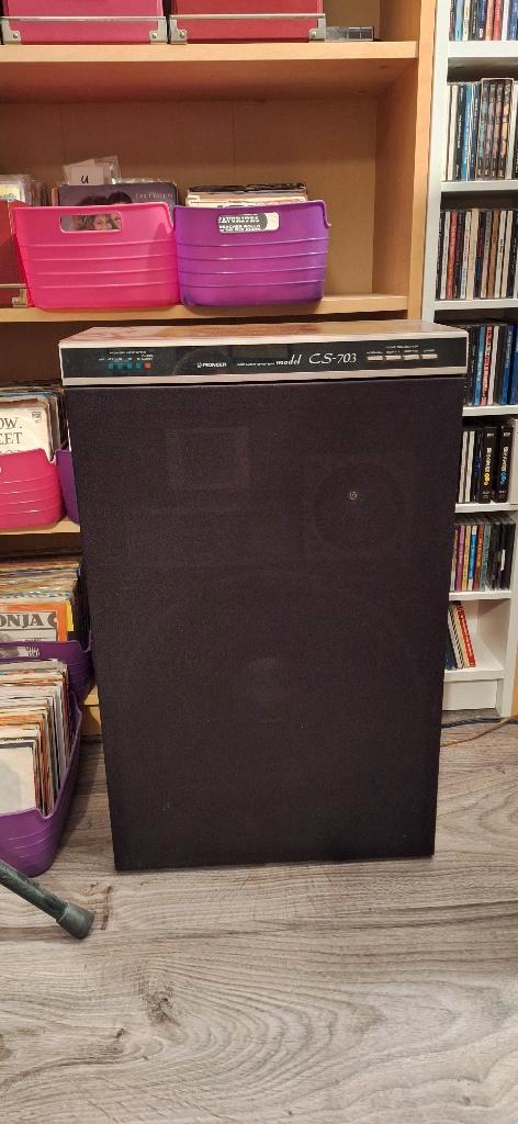 Pioneer CS 703 Speakers, Audio, Tv en Foto, Luidsprekers, Gebruikt, Front, Rear of Stereo speakers, 120 watt of meer, Overige merken