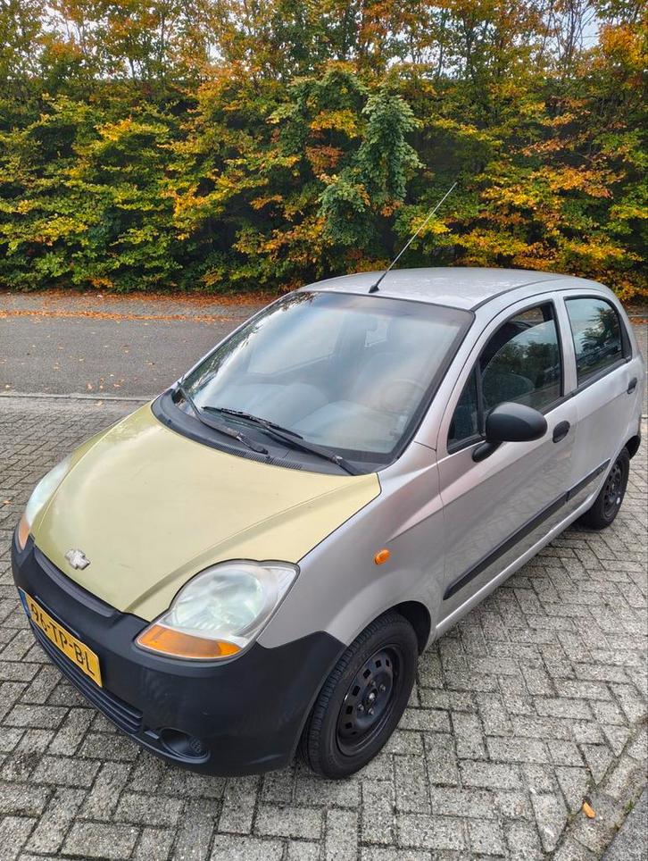 Chevrolet Matiz 0.8 2006 Grijs, Auto's, Chevrolet, Particulier, Matiz, Benzine, Euro 4, B, Hatchback, Handgeschakeld, Origineel Nederlands