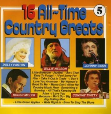 16 All-Time Country Greats 5 (CD) beschikbaar voor biedingen