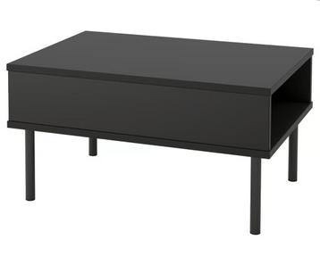 Ikea TUNSTA Tafafeltje, antraciet, 70x50 cm tafel  beschikbaar voor biedingen