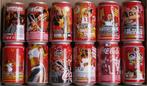 12 verschillende lege Coca Cola blikjes van Festivals, Verzamelen, Blikken, Verzenden, Zo goed als nieuw, Overige, Overige merken