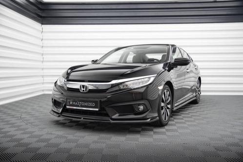 Voorlip spoiler sideskirt diffuser - Honda Civic 17-22, Auto diversen, Tuning en Styling, Ophalen of Verzenden