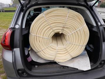 Touw 22 mm scheepstouw, trektouw, sleeptouw, meertouw,  beschikbaar voor biedingen