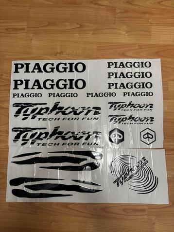 Piaggio typhoon stickerset beschikbaar voor biedingen