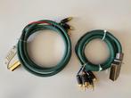 2 verschillende IXOS Scart-Tulp Kabels (ZGAN/hoge kwaliteit), Scartkabel, Ophalen of Verzenden, Zo goed als nieuw, Minder dan 2 meter