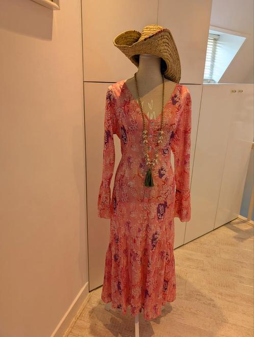Isla Ibiza bonita  jurk NIEUW. maat XL valt als een L., Kleding | Dames, Jurken, Nieuw, Maat 46/48 (XL) of groter, Roze, Onder de knie