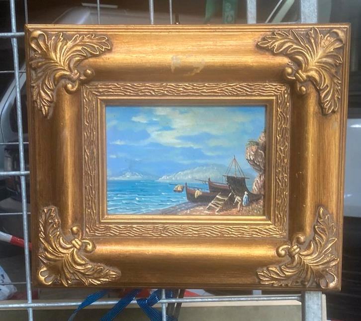 Klassiek schilderij, Antiek en Kunst, Kunst | Schilderijen | Klassiek, Ophalen of Verzenden