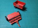 Britains - kipwagen & zaaimachine MF - 1:32, Ophalen of Verzenden, Gebruikt, Tractor of Landbouw, Britains
