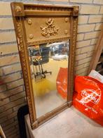 19e eeuwse Franse vergulde spiegel, Ophalen of Verzenden, Rechthoekig