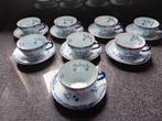 8 theekop en schotels Rorstrand Ostindia doorsnede 9,5 cm, Ophalen of Verzenden, Zo goed als nieuw, Overige stijlen, Kop(pen) en/of Schotel(s)